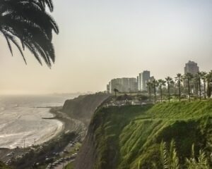 De kust van Lima