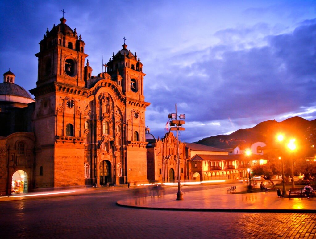 De kathedraal van Cusco