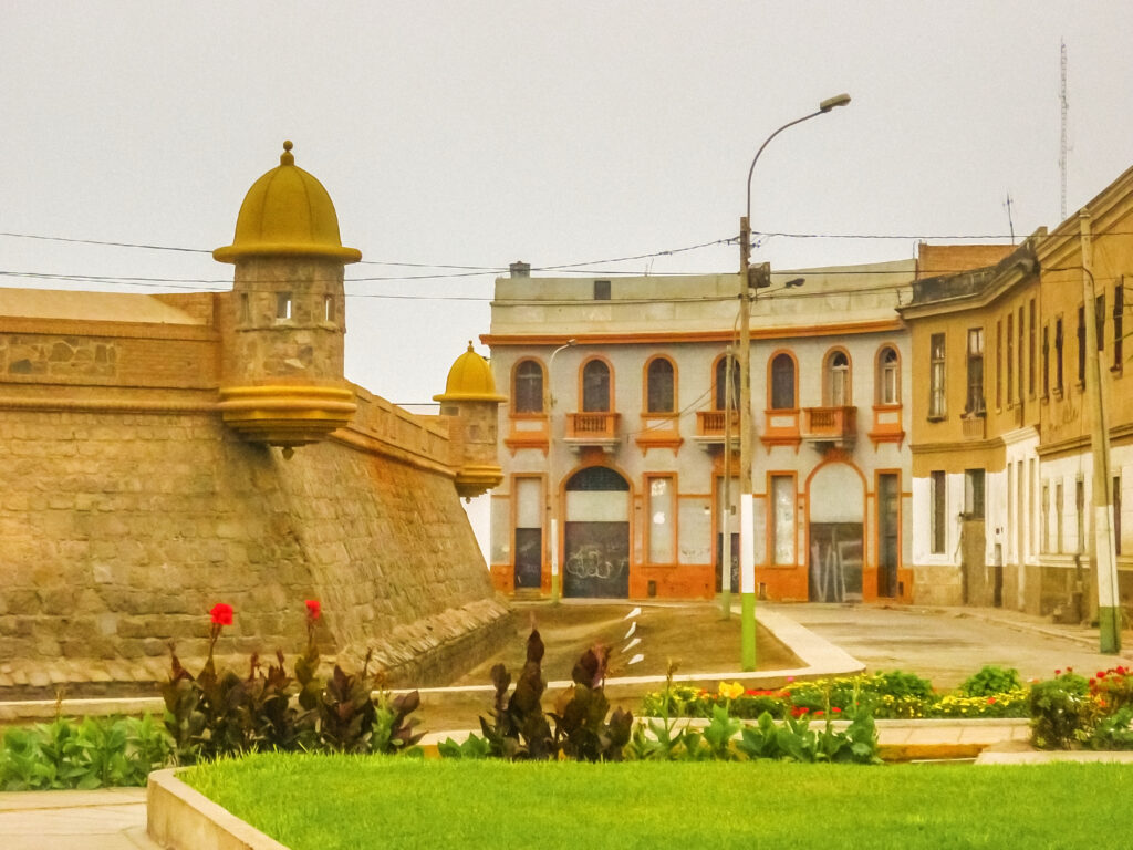 Het Real Felipe Fort in Callao, nabij Lima