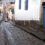 Een straat in Cusco